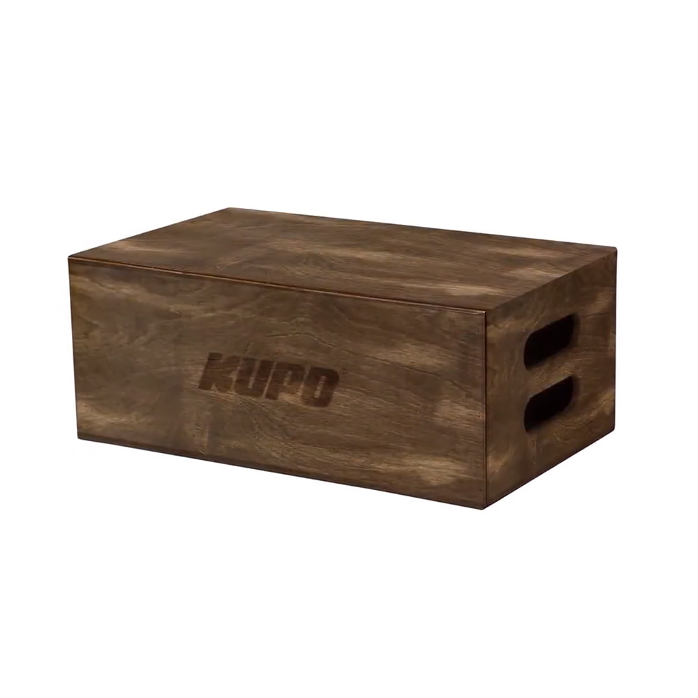 KUPO KAB-008-BST Brown Stained Apple Box-Full